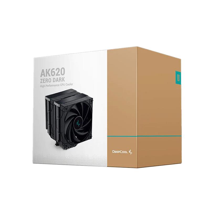 DeepCool AK620 ZERO DARK High-Performance CPU Cooler, Dual-Tower