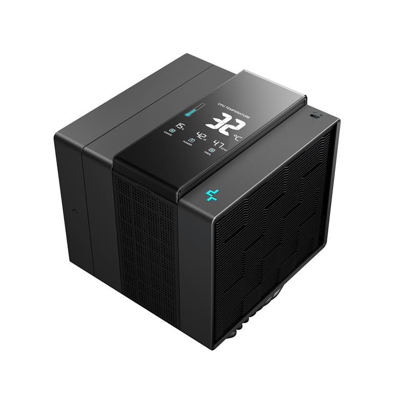 DeepCool ASSASSIN IV VC VISION Premium CPU Air Cooler, Dual-Tower, Bl