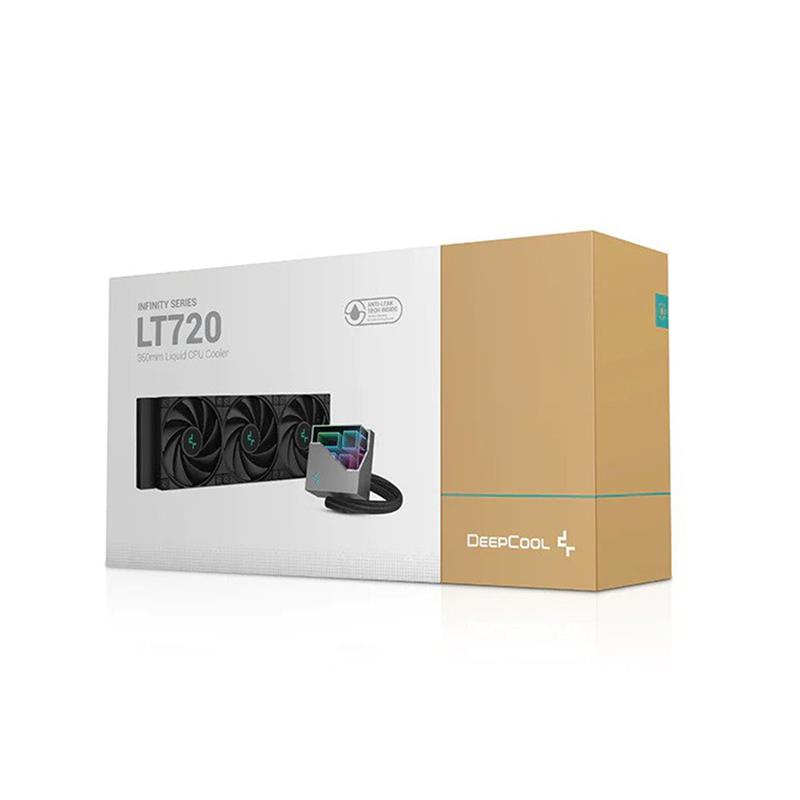 DeepCool LT720 Premium Liquid CPU Cooler, 360mm Radiator, High