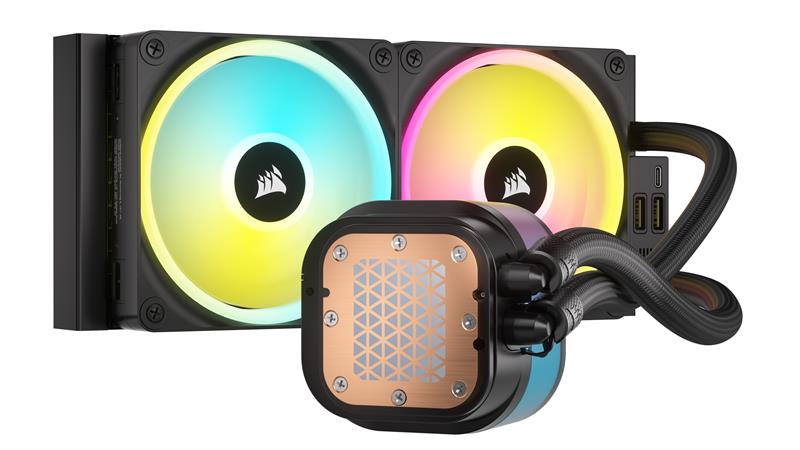 CORSAIR iCUE LINK H100i LCD 240mm AIO Liquid CPU Cooler - Canada