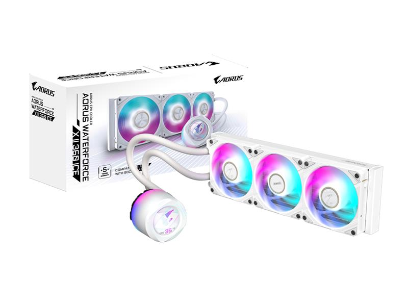 Gigabyte AORUS WATERFORCE X II 360 ICE Liquid CPU Cooler