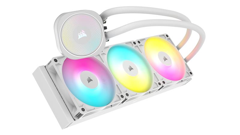 CORSAIR NAUTILUS 360 RS ARGB Liquid CPU Cooler - White - Canada
