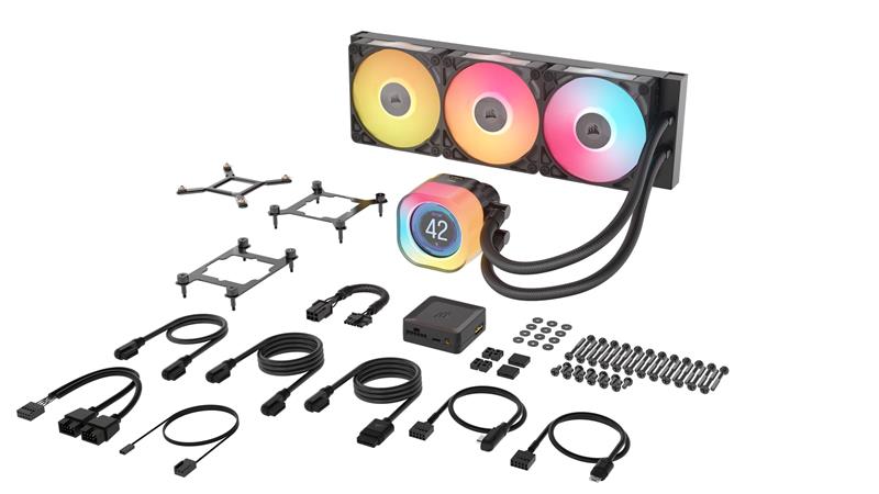 CORSAIR iCUE LINK TITAN 360 RX LCD - Canada Computers & Electronics
