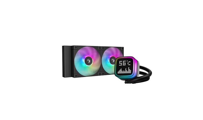DeepCool LP240 Liquid Cooler, 240mm, Black