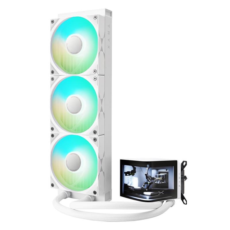 TRYX PANORAMA ARGB 360mm Liquid Cooler White