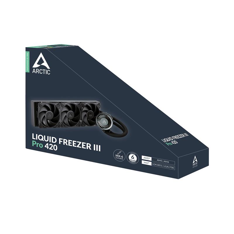 Arctic Liquid Freezer III PRO 420 Black AIO CPU Water Cooler