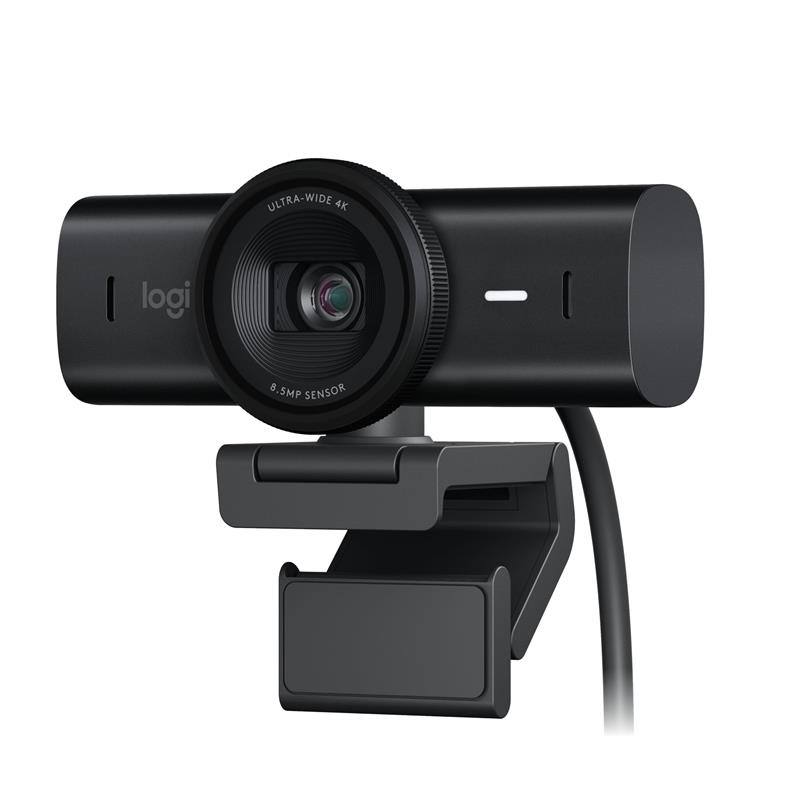 LOGITECH MX Brio Ultra HD 4k Webcam, Black