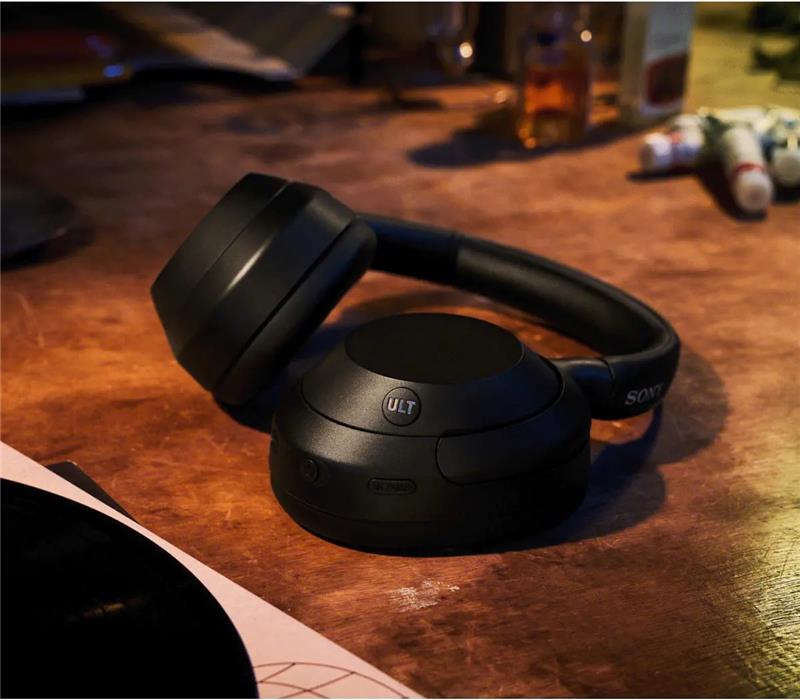 SONY ULT WEAR Wireless Noise Canceling Over-Ear Headphones, Black SONY ULT WEAR Wireless Noise Canceling Over-Ear Headphones, Black