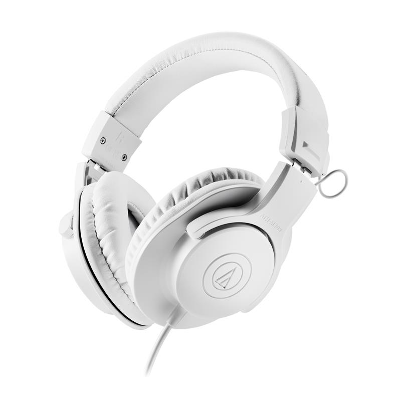 AUDIO TECHNICA ATH-M20x Monitor Headphones, White