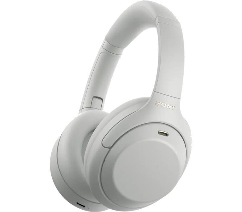 SONY WH-1000XM4C Wireless NC Headphones, Platinum Silver