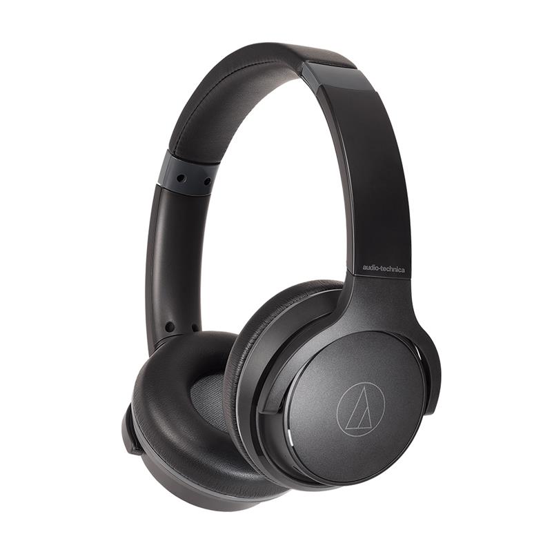 AUDIO-TECHNICA ATH-S220BT Wireless On-Ear Headphones, Black