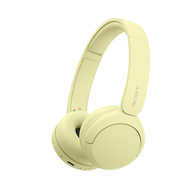 SONY WH-CH520 Wireless Headphones, Yellow