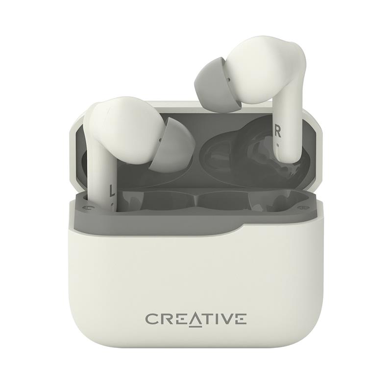 CREATIVE Zen Air Plus True Wireless Earbuds, Cream