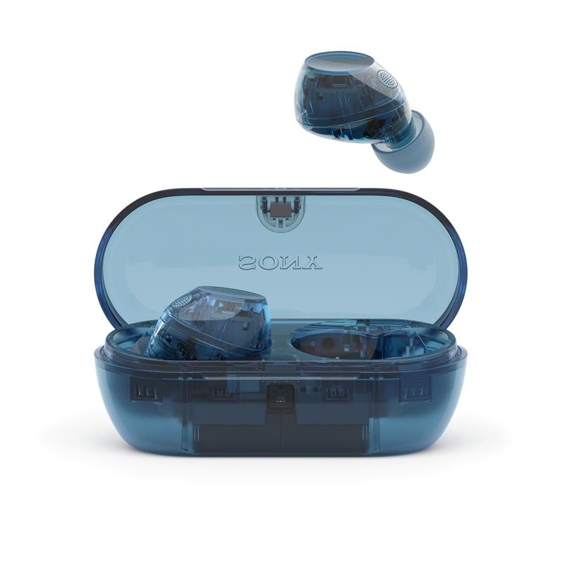 SONY WF-C710N Truly Wireless Noise-Cancelling Earbuds, Glass Blue