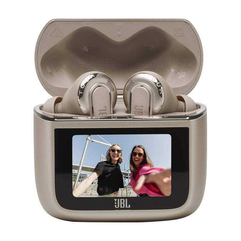 JBL Tour Pro 3 True Adaptive Noise Cancelling Earbuds, Latte