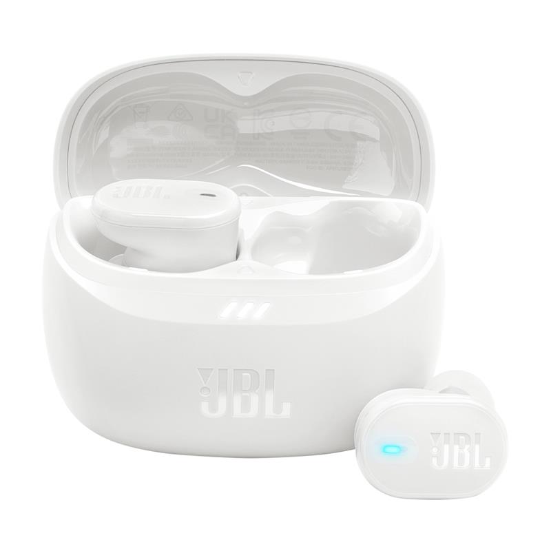JBL Tune Buds 2 Écouteurs sans fil avec réduction de bruit, blanc
