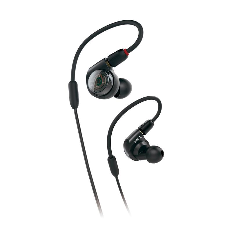 AUDIO TECHNICA ATH-E40 Écouteur intra-auriculaire professionnel, noir