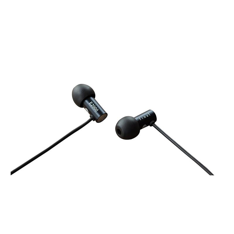 FINAL AUDIO E2000 High Resolution In-Ear Earphone | lack