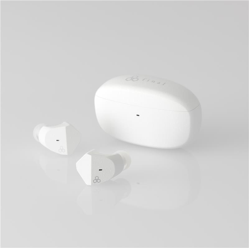 FINAL AUDIO ZE3000 True Wireless Earbuds, White