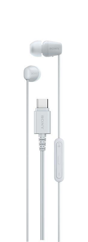 SONY IER-EX15C USB-C Wired In-ear Headphones, White