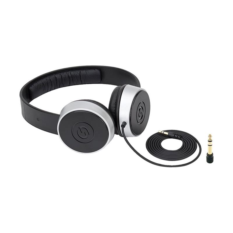SAMSON SR450 On-Ear Studio Headphones, Black