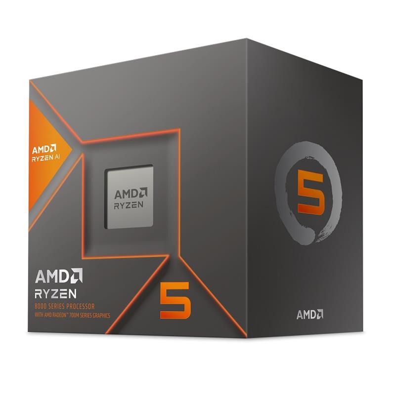 AMD Ryzen 5 8600G 4nm AI CPU Radeon 760M Graphics with Cooler