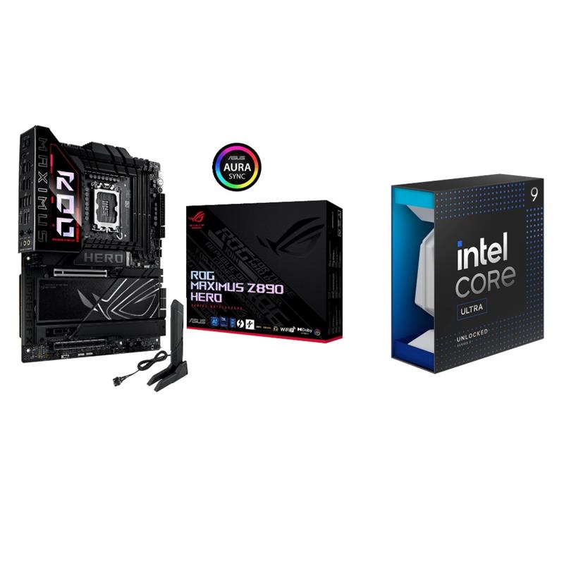 Intel Core Ultra 9 285K + ASUS ROG MAXIMUS Z890 HERO
