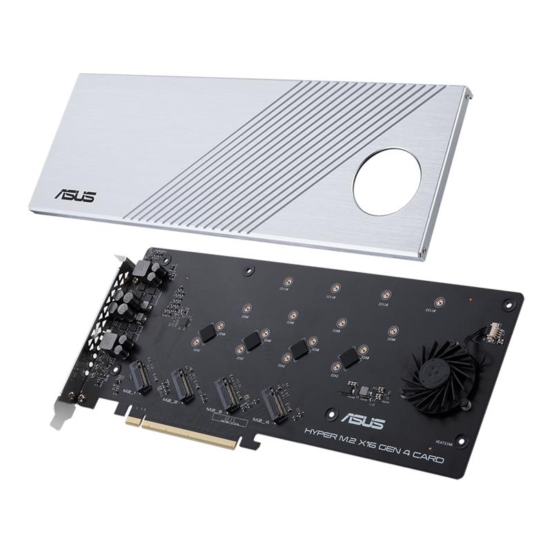 HYPER M.2 X16 GEN 4 CARD　ASUS ASUS Hyper M.2 x16 Gen 4 Card - Canada Computers & Electronics
