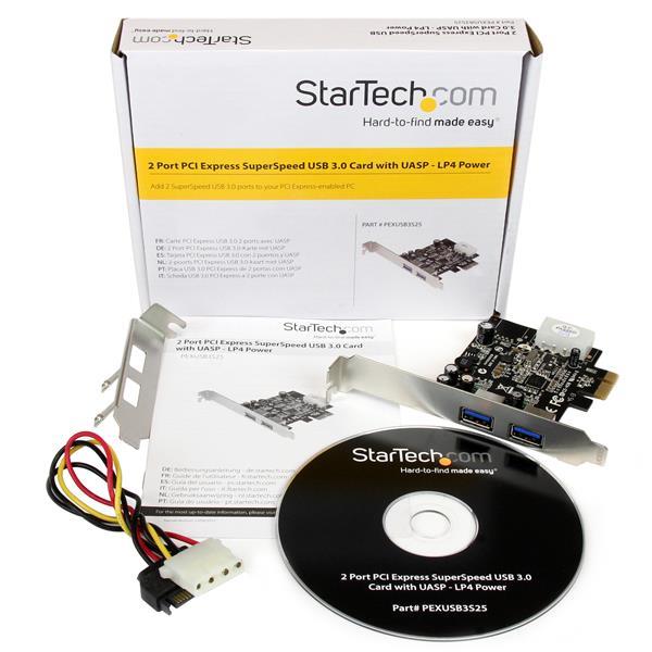 StarTech.com (PEXUSB3S25) Adaptateur USB/Firewire