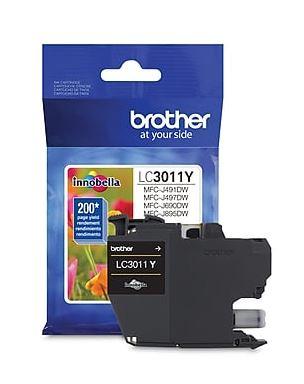 BROTHER LC-3011 Yellow Ink Cartridge