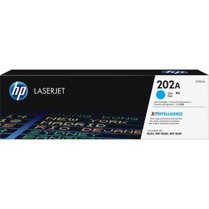 HP 202A Original Toner Cartridge (CF501A) - Cyan - Laser