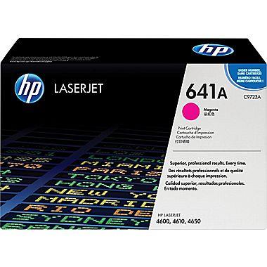 HP (641A) - Cartouche de toner magenta pour imprimantes HP (C9723A)
