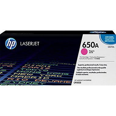HP 650A (CE273A) Magenta Original LaserJet Toner Cartridge