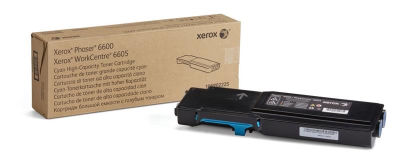 XEROX 106R02225 Cyan High Capacity Toner Cartridge