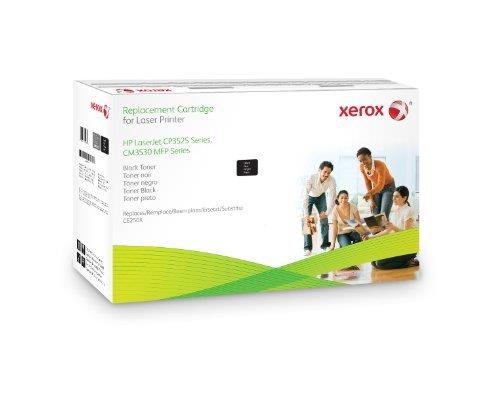 Cartouche de toner noir (EX) de remplacement Xerox, compatible pour HP CP3525