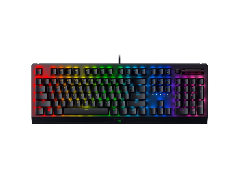 RAZER BlackWidow V3 - Mechanical Gaming Keyboard - Green Switch(Open Box)