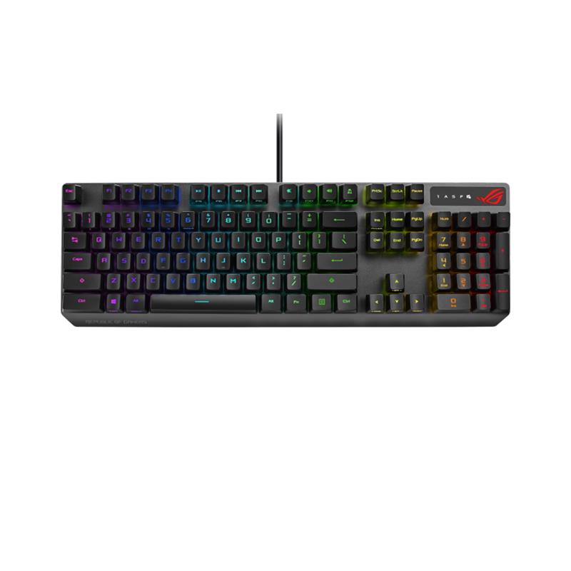 ASUS ROG Strix Scope RX Clavier de jeu, commutateurs rouges mécaniques