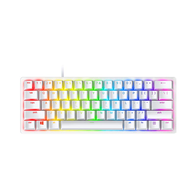 RAZER Huntsman Mini - Clavier de jeu optique 60% Blanc(Open Box)
