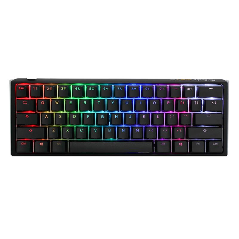 DUCKY CHANNEL DKON2161ST-RUSPDCLAWSC1 Gaming Keyboard, Black -