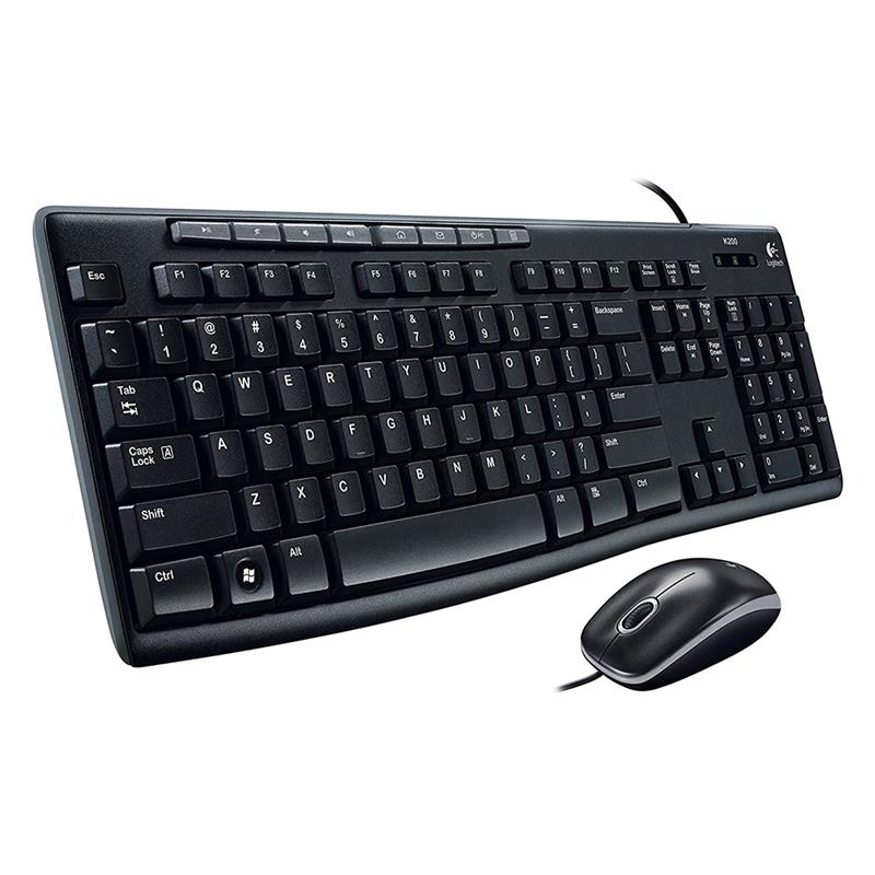 LOGITECH MK200 Wired Desktop Combo (920-002714)