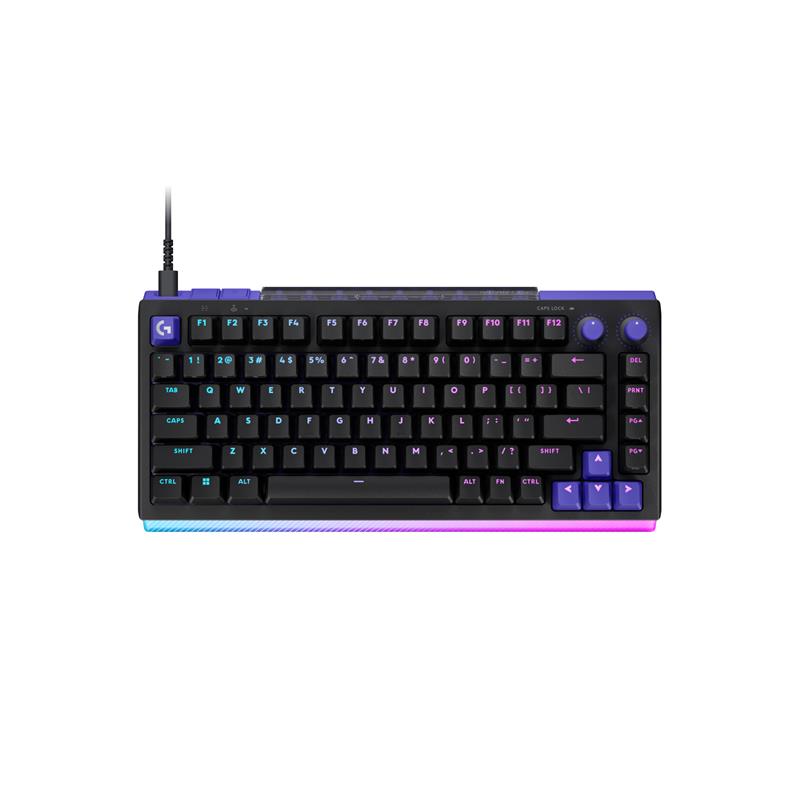 LOGITECH G512 X 75 75% Gaming Keyboard, Black, Tactile