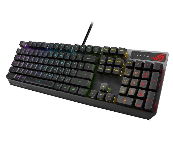 ASUS ROG Strix Scope RX gaming keyboard, ROG RX Optical Mechanical