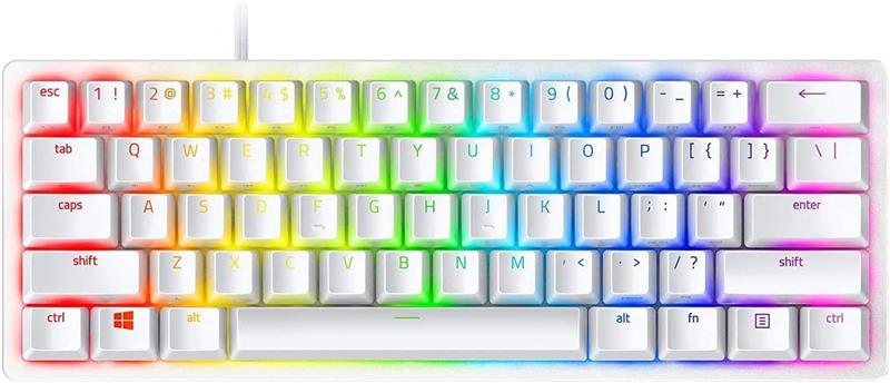 RAZER Huntsman Mini Gaming Keyboard, Mercury White -