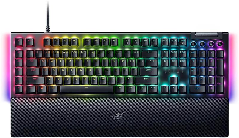 RAZER BlackWidow V4 Grand format (100 %) Clavier de jeu, Noir -