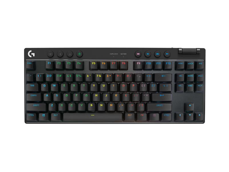 LOGITECH G PRO X TKL LIGHTSPEED Wireless Gaming Keyboard - Clicky(Open Box)