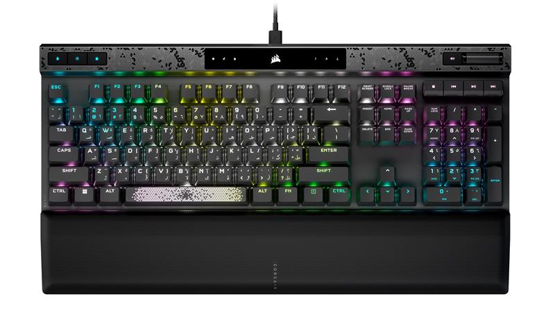 CORSAIR K70 MAX RGB Clavier de jeu - Commutateurs magnétiques réglable