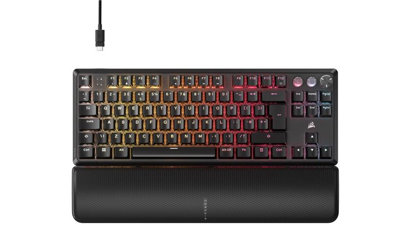 CORSAIR K70 PRO TKL Clavier programmable à effet Hall