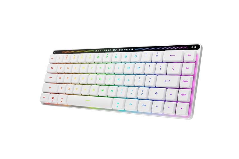 ASUS ROG Falchion RX Low Profile 65% compact wireless gaming