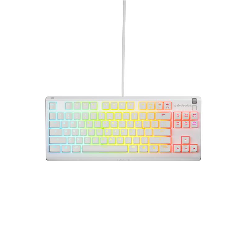 STEELSERIES Apex 3 TKL TKL (80 %) Clavier de jeu, Blanc