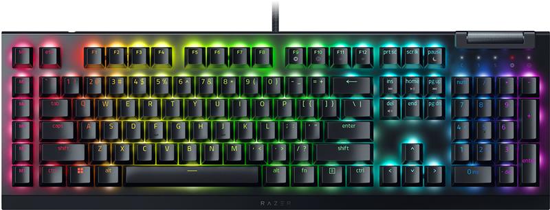 RAZER BlackWidow V4 X Full Size Gaming Keyboard, Black